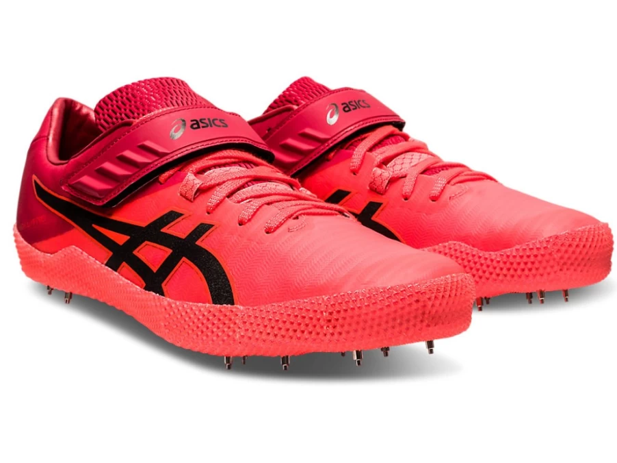 ASICS High Jump Pro 2 Men's Training Shoes - Sunrise Red/Black