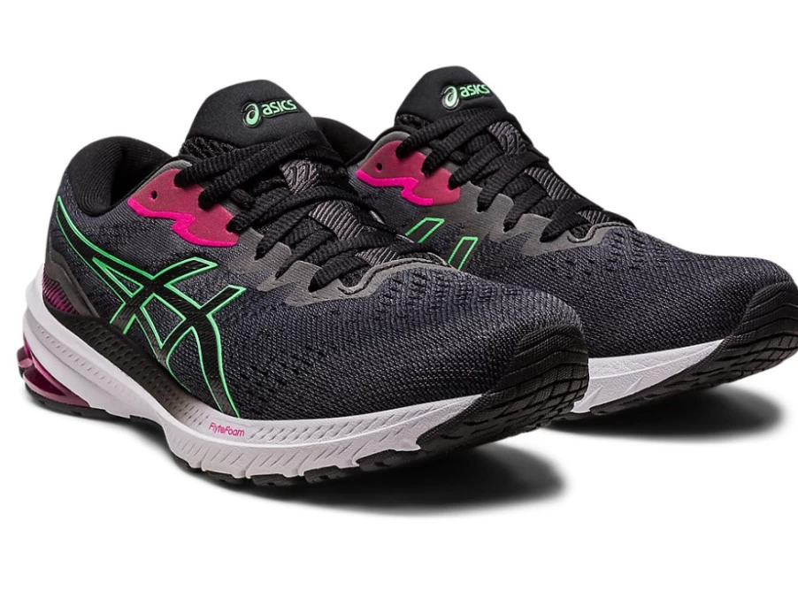ASICS GT-1000 11 Women's Running Shoes - Black/Tourmaline