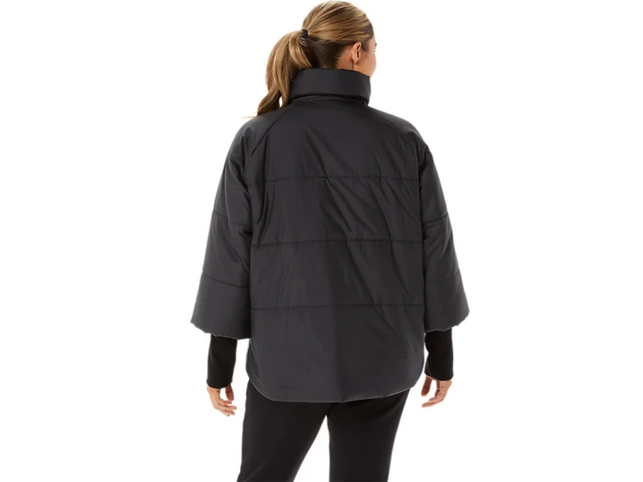 ASICS Women's Performance Black Insulation Jacket for Cold Weather Protection