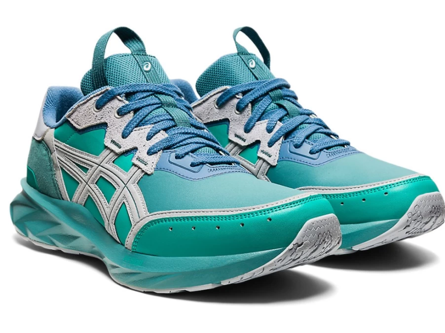 ASICS Men's HS1-S Tarther Blast Running Shoes in Misty Pine/Piedmont Grey