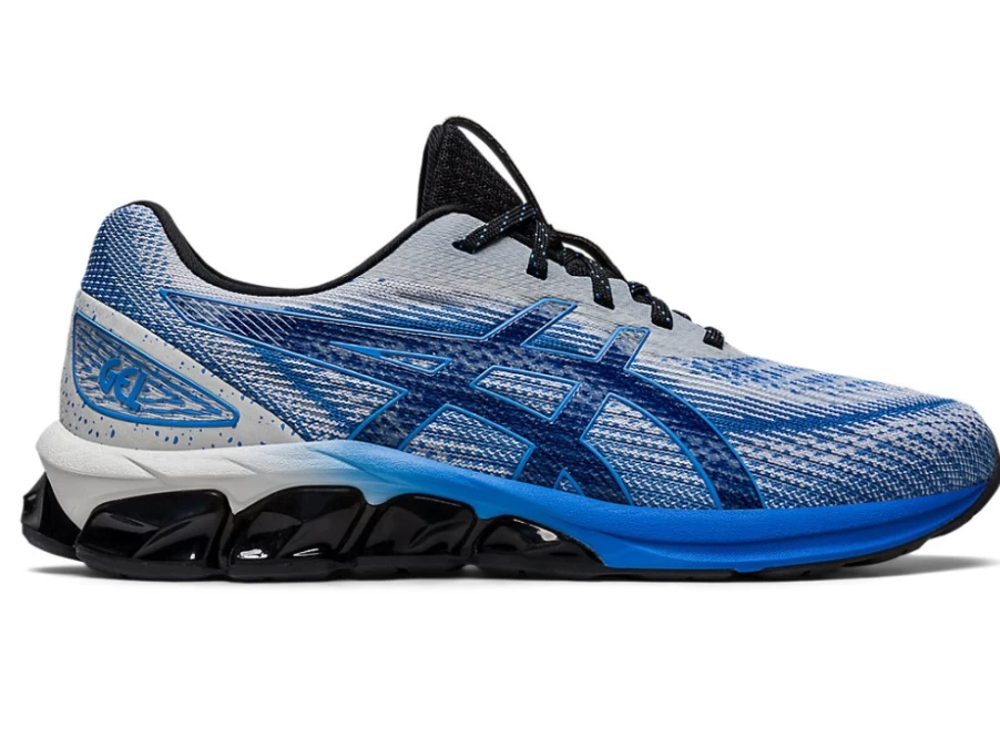 ASICS Men's Gel-Quantum 180 VII Running Shoes - Blue Coast/Glacier Grey