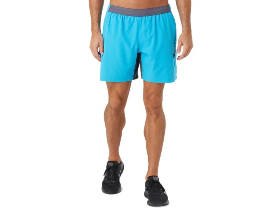 ASICS Men's Performance Shorts - Island Blue Running & Athletic Shorts