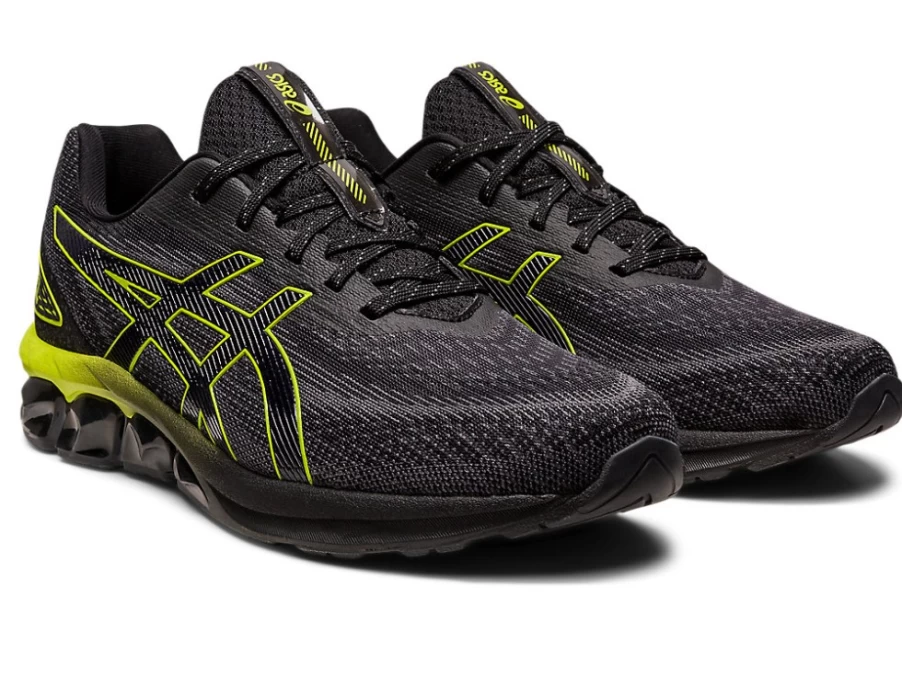 ASICS Gel-Quantum 180 VII Men's Running Shoes - Black/Neon Lime