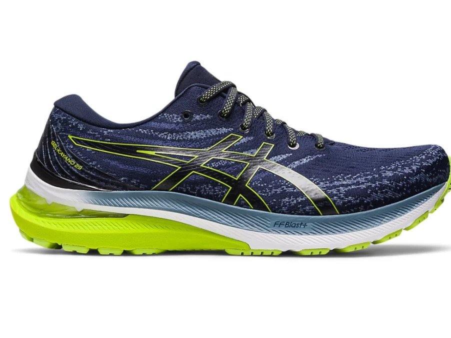 ASICS Gel-Kayano 29 Men's Running Shoes - Midnight/Lime Zest