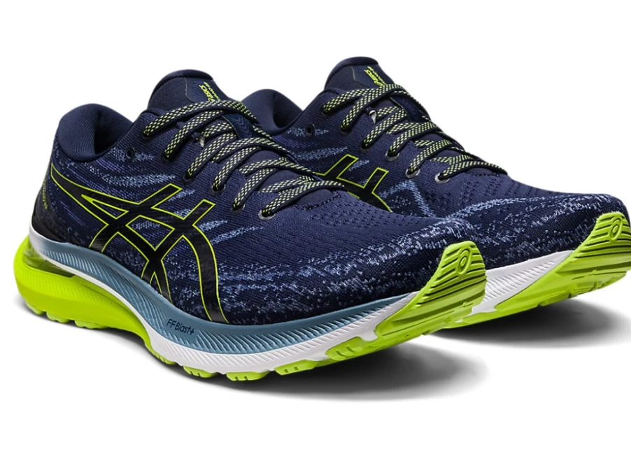 ASICS Gel-Kayano 29 Men's Running Shoes - Midnight/Lime Zest