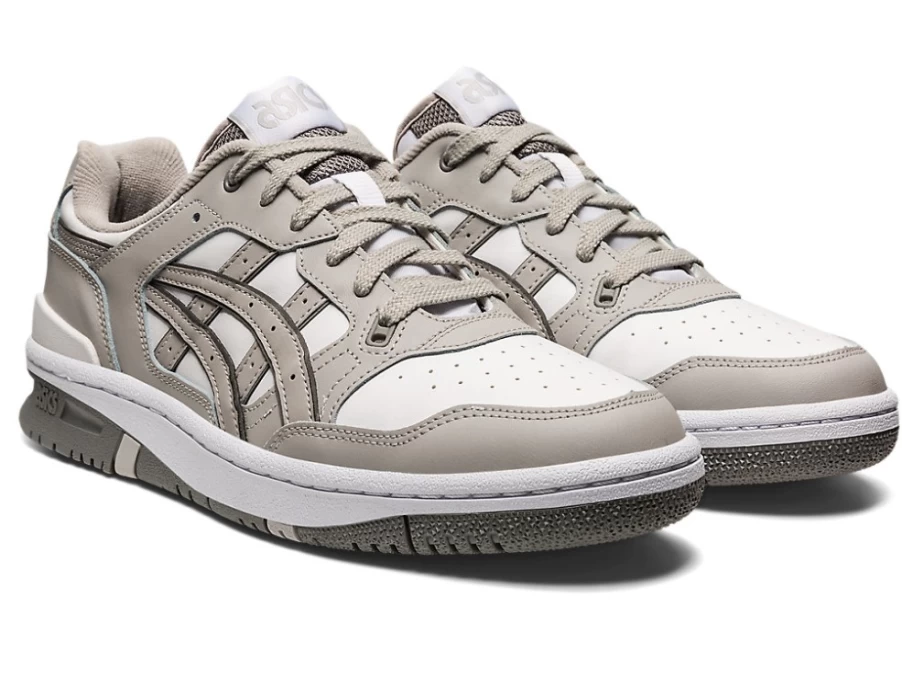 ASICS Men's Ex89 Sneakers in White/Oyster Grey - Retro Running Shoes