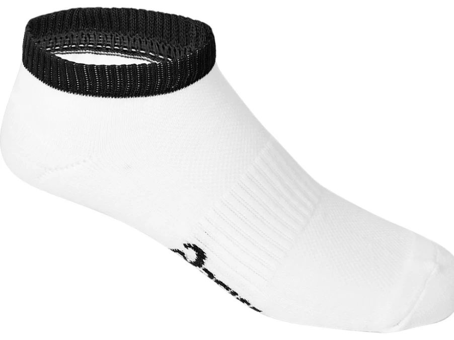 ASICS Men's Pace Low Sock - Brilliant White/Performance Black Athletic Socks