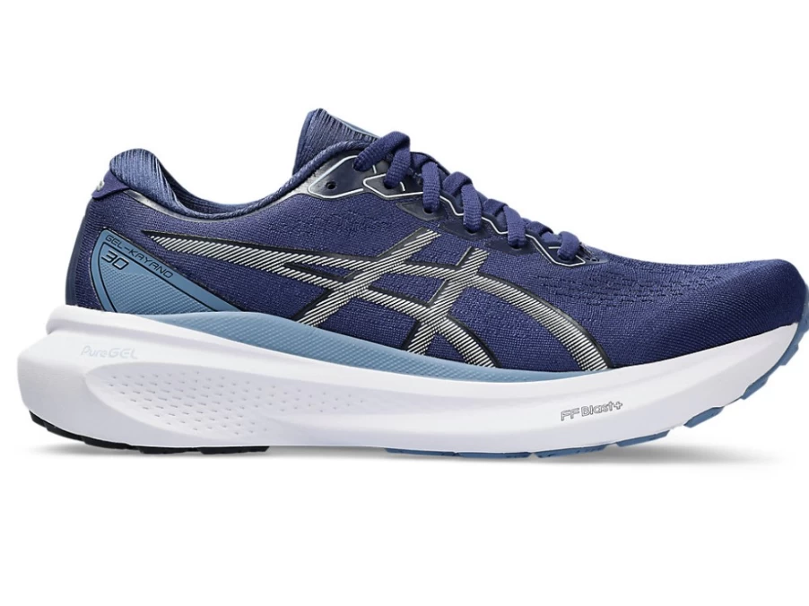 ASICS Gel-Kayano 30 Men's Running Shoes - Deep Ocean/White - Stability & Cushioning