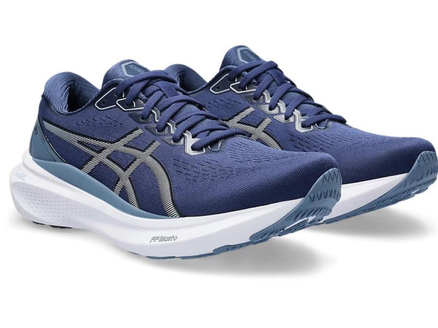 ASICS Gel-Kayano 30 Men's Running Shoes - Deep Ocean/White - Stability & Cushioning