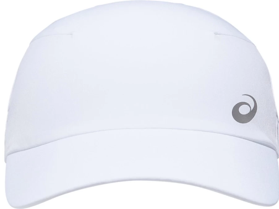 ASICS Men's Brilliant White Woven Cap - Lightweight & Breathable Summer Hat