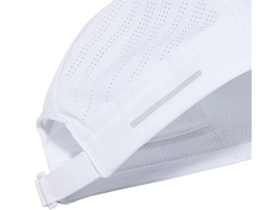ASICS Men's Brilliant White Woven Cap - Lightweight & Breathable Summer Hat