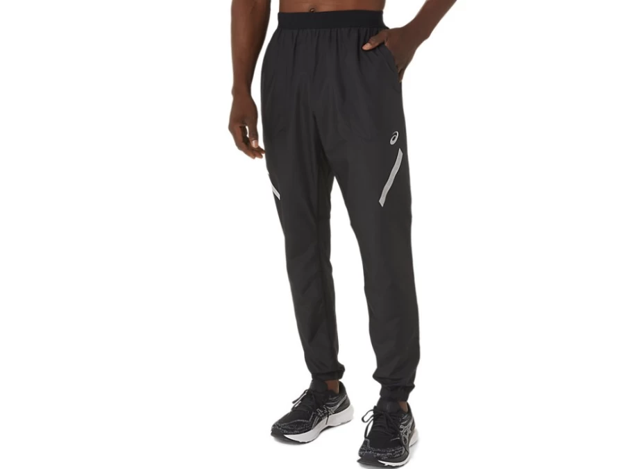 ASICS Men's Lite-Show Pant in Performance Black - Lightweight Running Pants