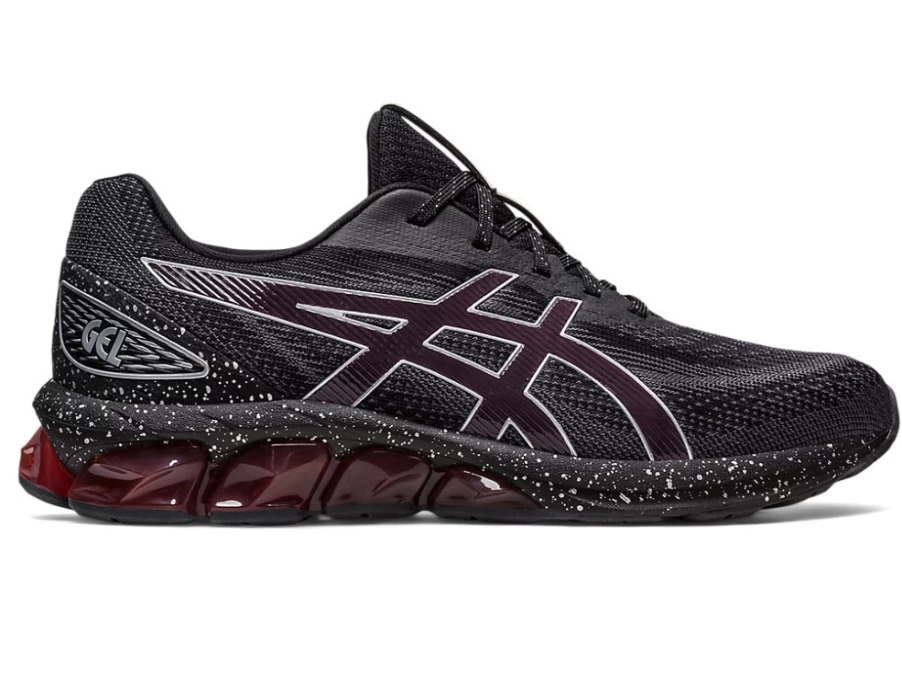 ASICS Gel-Quantum 180 VII Men's Running Shoes - Black/Cayenne