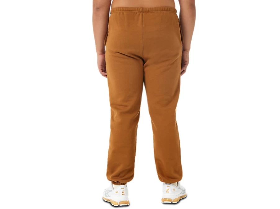 ASICS Men's Caramel Fleece Pants - Warm & Comfortable Athletic Bottoms