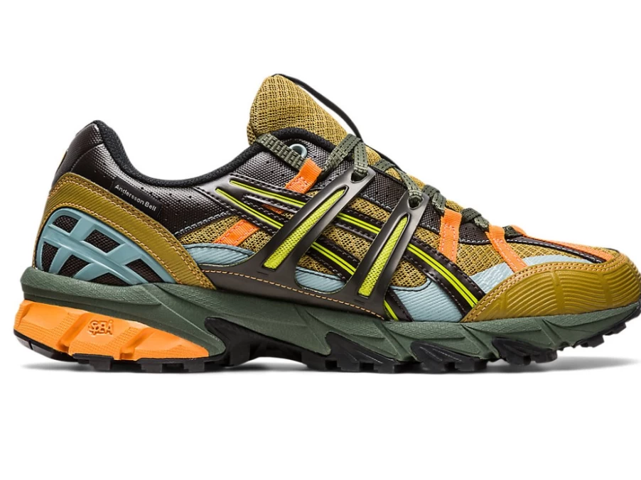 ASICS Gel-Sonoma 15-50 Olive Oil/Dark Brown Trail Running Shoes for Men
