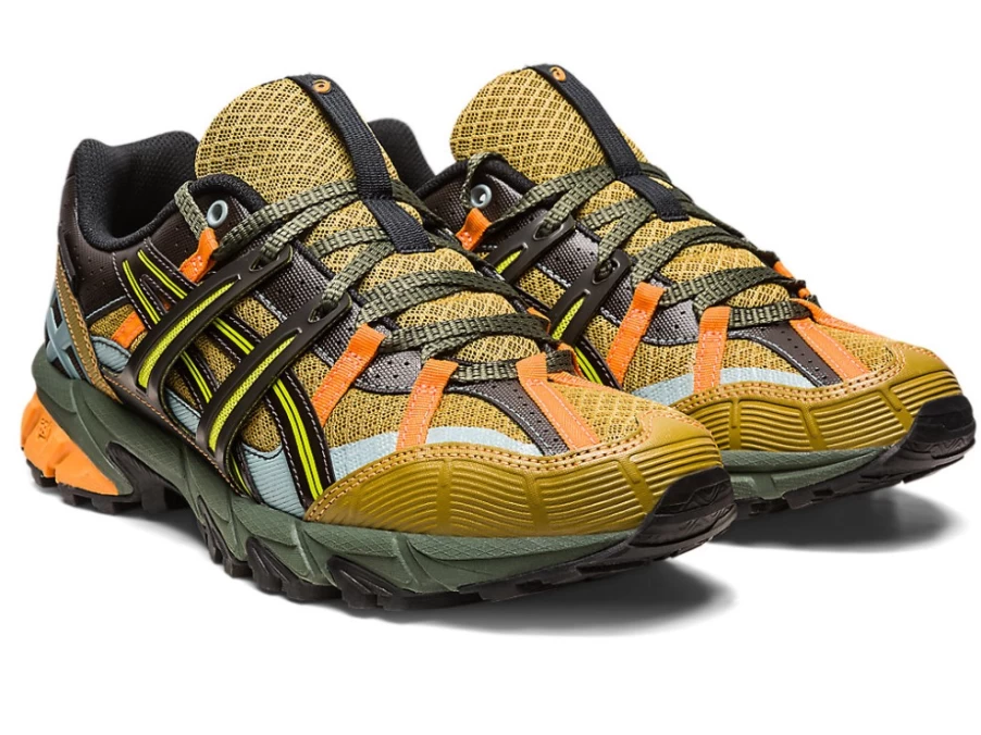 ASICS Gel-Sonoma 15-50 Olive Oil/Dark Brown Trail Running Shoes for Men