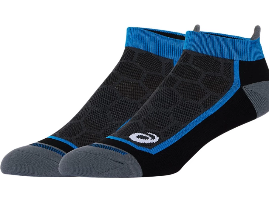 ASICS Men's Road Running Single Tab Socks - Performance Black Athletic Socks