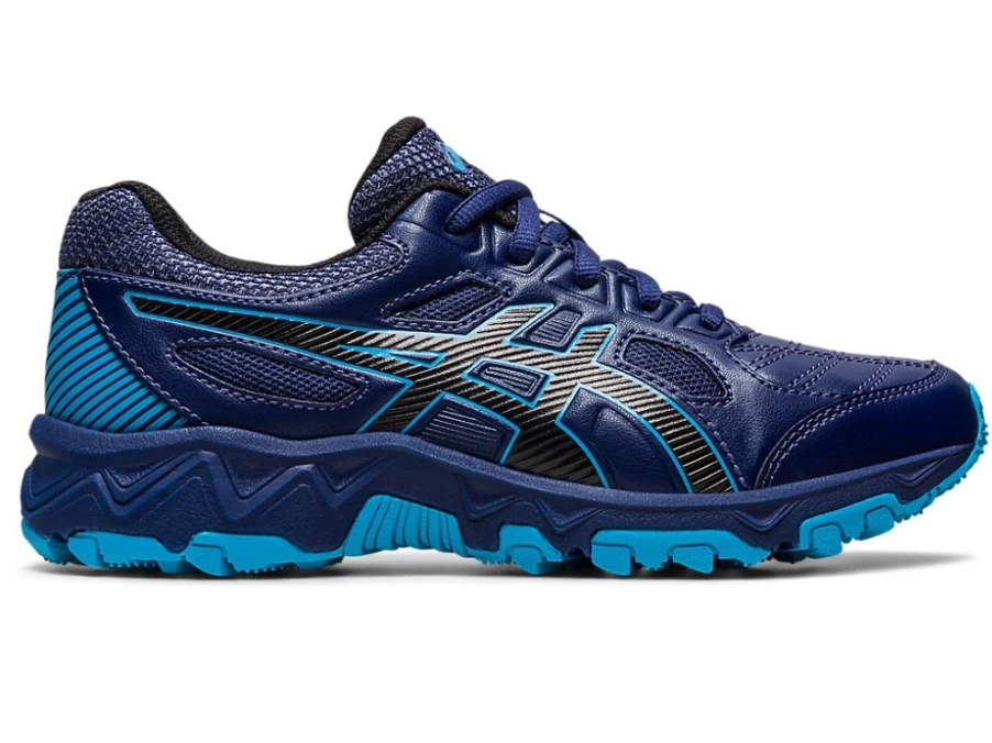 ASICS Kids Gel-Trigger 12 Tx Gs Running Shoes - Indigo Blue/Black