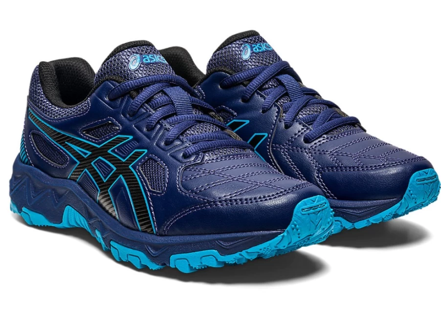 ASICS Kids Gel-Trigger 12 Tx Gs Running Shoes - Indigo Blue/Black