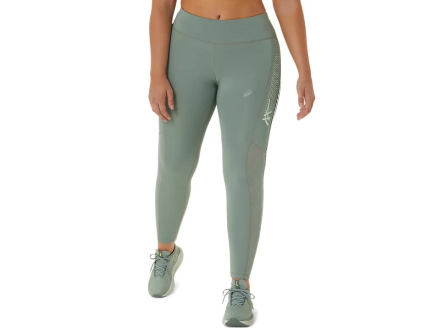 ASICS Women's Icon Tight Slate Grey - High-Performance Running Leggings