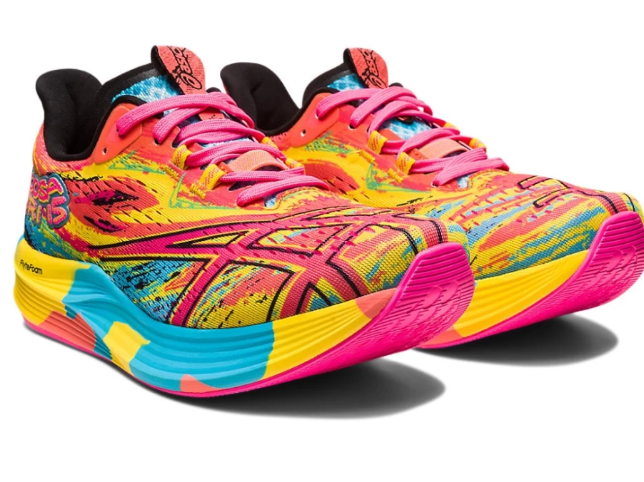 ASICS Women's Noosa Tri 15 Running Shoes - Aquarium/Vibrant Yellow Colour Injection