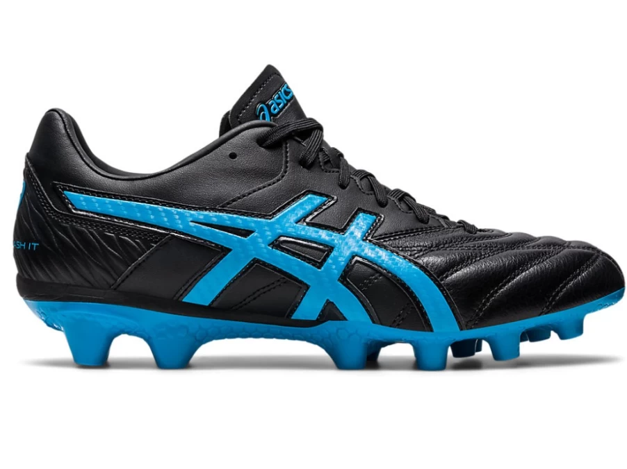 ASICS Men's Lethal Flash It 2 Running Shoes - Black/Island Blue