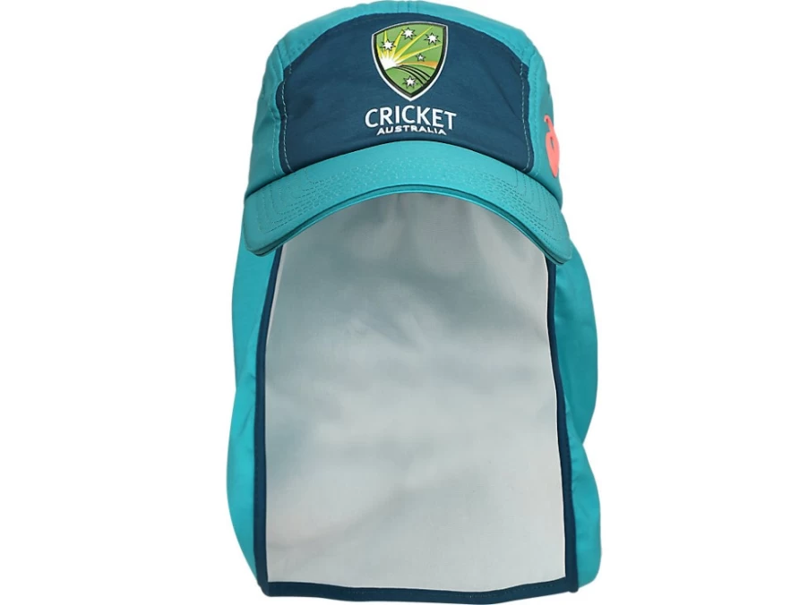 ASICS Men's Lagoon Green Cricket Cap - Official Australia Replica Legionnaires Hat