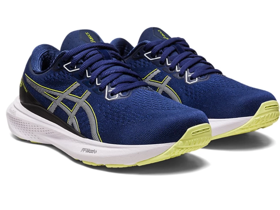 ASICS Gel-Kayano 30 GS Kids Running Shoes - Deep Ocean/Glow Yellow