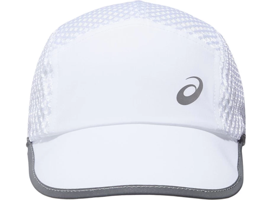 ASICS Men's Mesh Cap in Brilliant White - Breathable Sporty Baseball Hat