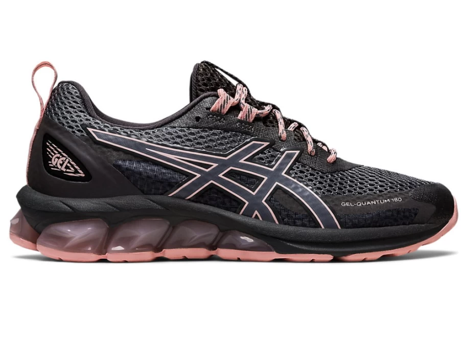 ASICS Women's Gel-Quantum 180 VII Running Shoes in Metropolis/Frosted Rose