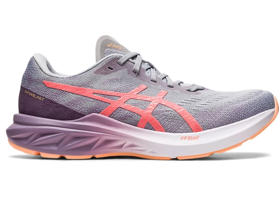ASICS Dynablast 3 Women's Running Shoes - Piedmont Grey/Papaya