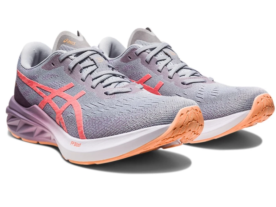 ASICS Dynablast 3 Women's Running Shoes - Piedmont Grey/Papaya
