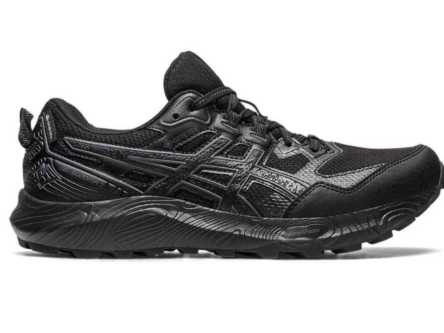 ASICS Women's Gel-Sonoma 7 G-TX Trail Running Shoes - Black/Carrier Grey