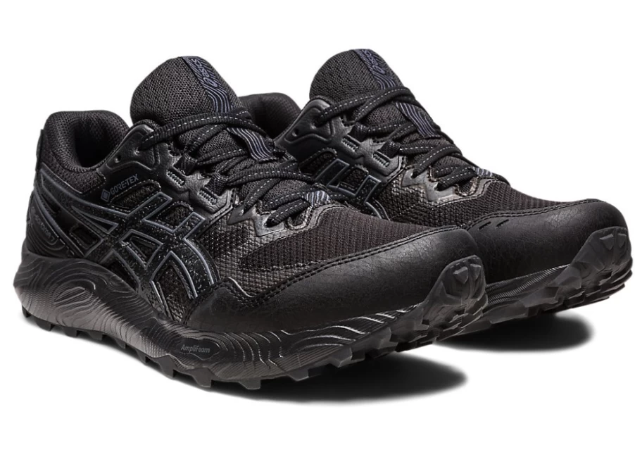 ASICS Women's Gel-Sonoma 7 G-TX Trail Running Shoes - Black/Carrier Grey