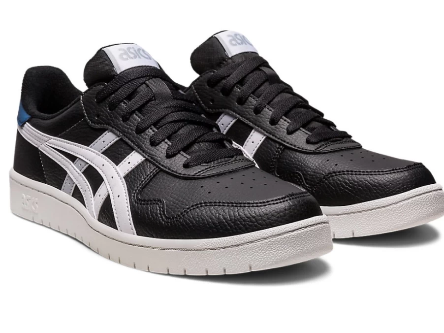 ASICS Men's Japan S Running Shoes in Black/White - Lightweight Performance Sneakers