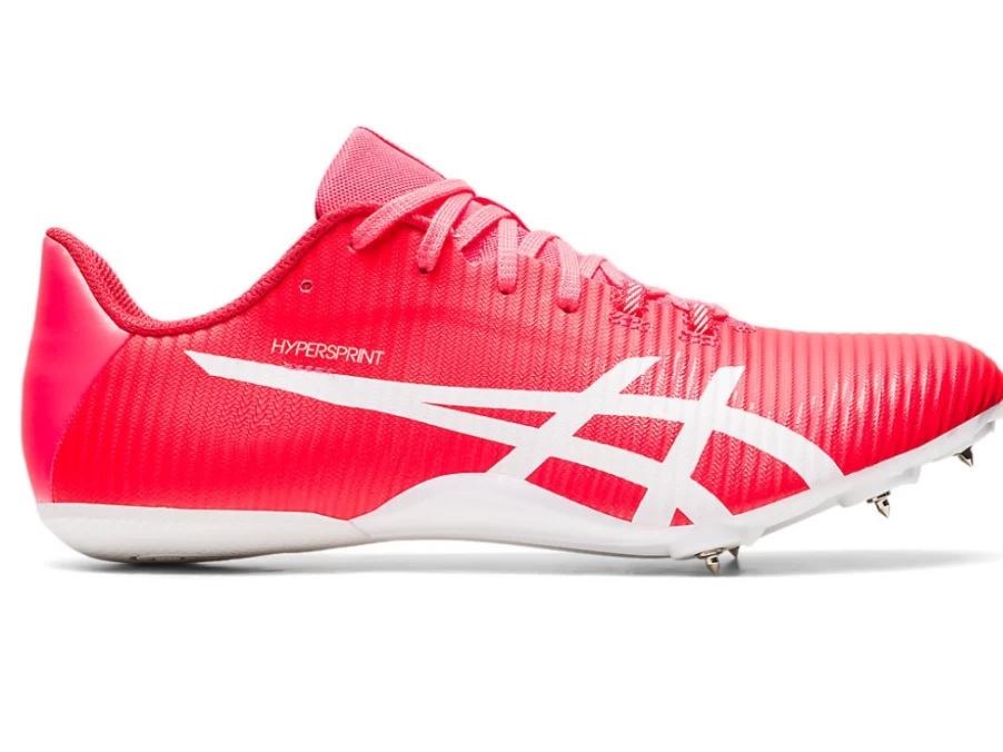 ASICS Men's Hyper Sprint 8 Running Shoes - Diva Pink/White | Lightweight & High Performance