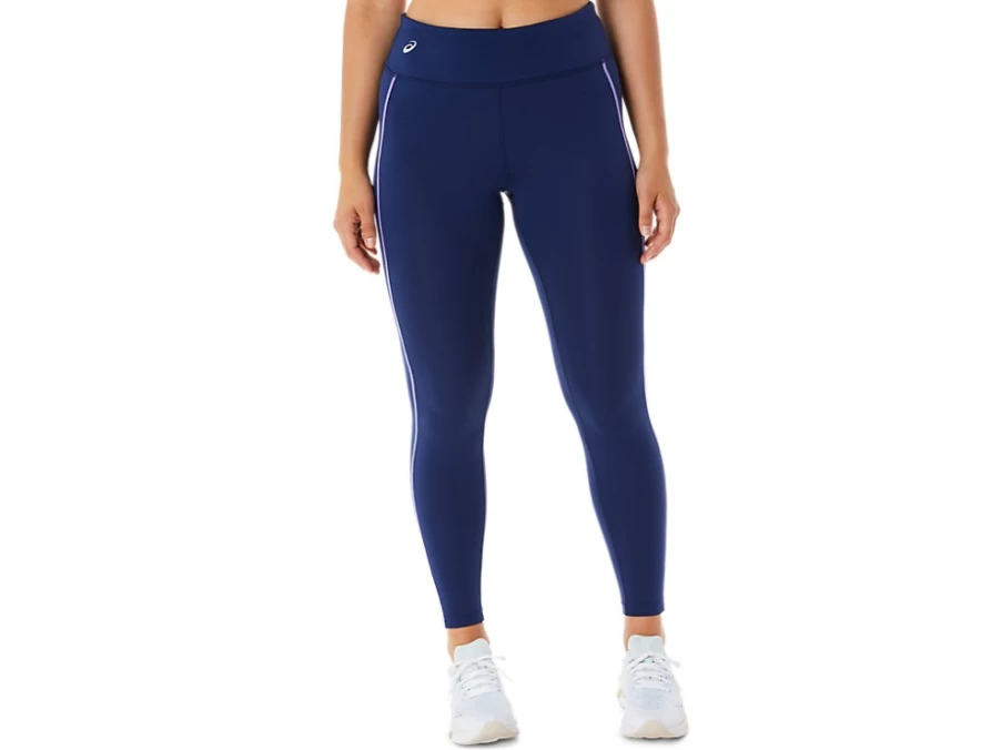 ASICS Women's Indigo Blue Training Core Tight - High-Performance Workout Leggings