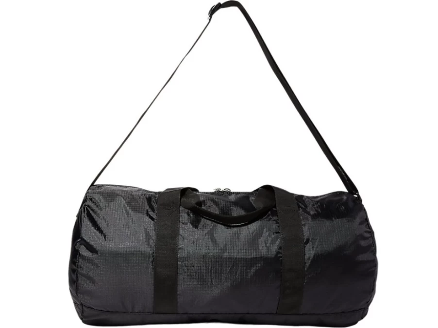 ASICS Men's Performance Black Packable Duffle Bag for Travel & Gym