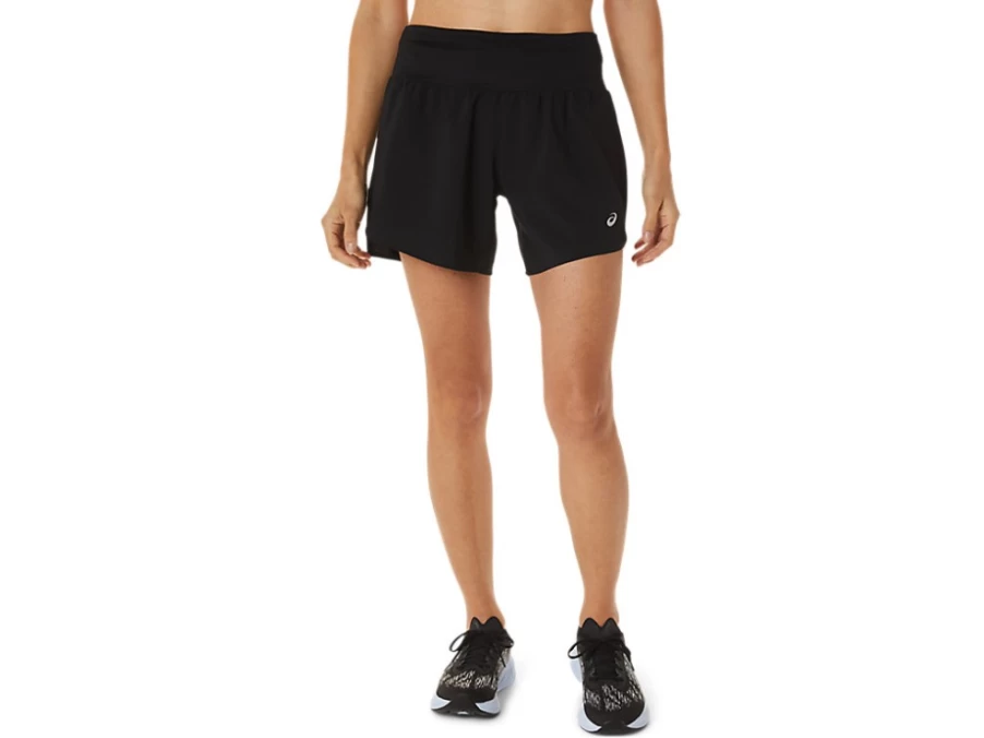 ASICS Women's Road 5.5 Inch Short in Performance Black - Running Athletic Shorts
