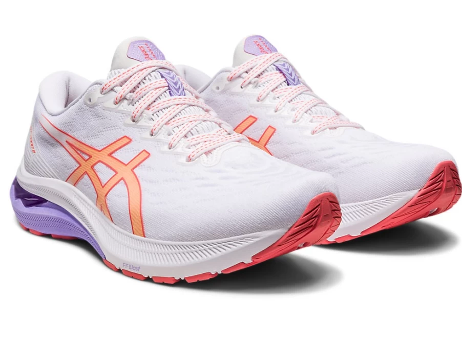 ASICS Women's GT-2000 11 Running Shoes in White/Summer Dune