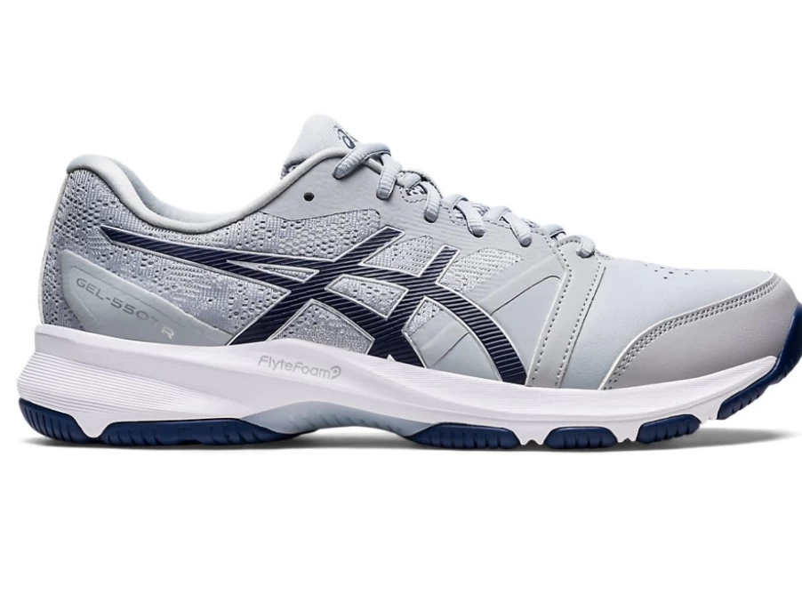 ASICS Gel-550Tr (2E Wide) Men's Running Shoes - Piedmont Grey/Deep Ocean