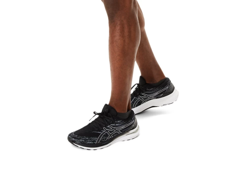 ASICS Gel-Kayano 29 Men's Running Shoes - Black/White - Stability & Cushioning
