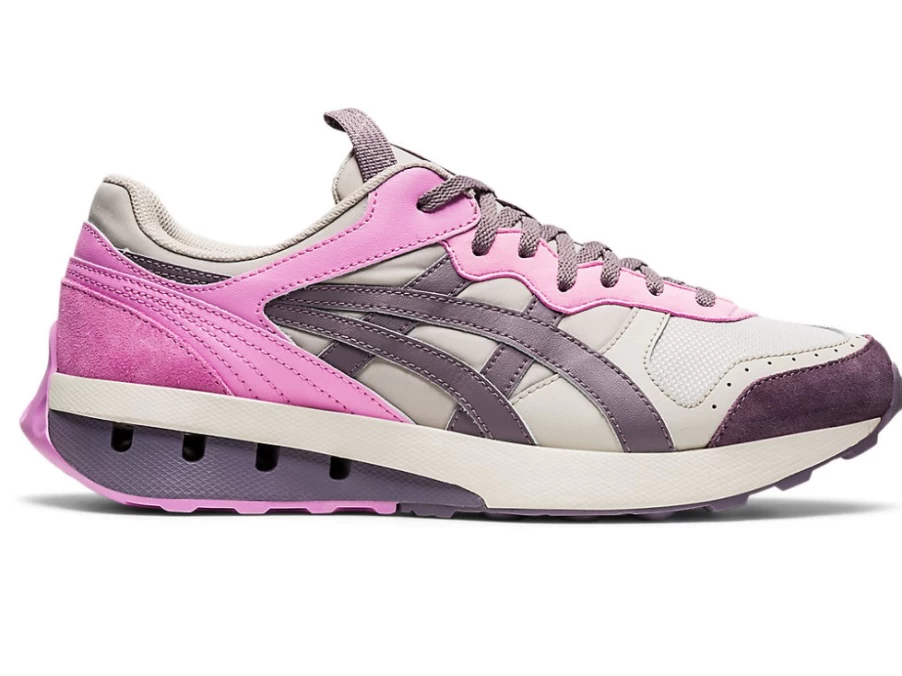 ASICS Un1-S Jogger X81 Men's Running Shoes in Oyster Grey & Lilac Chiffon