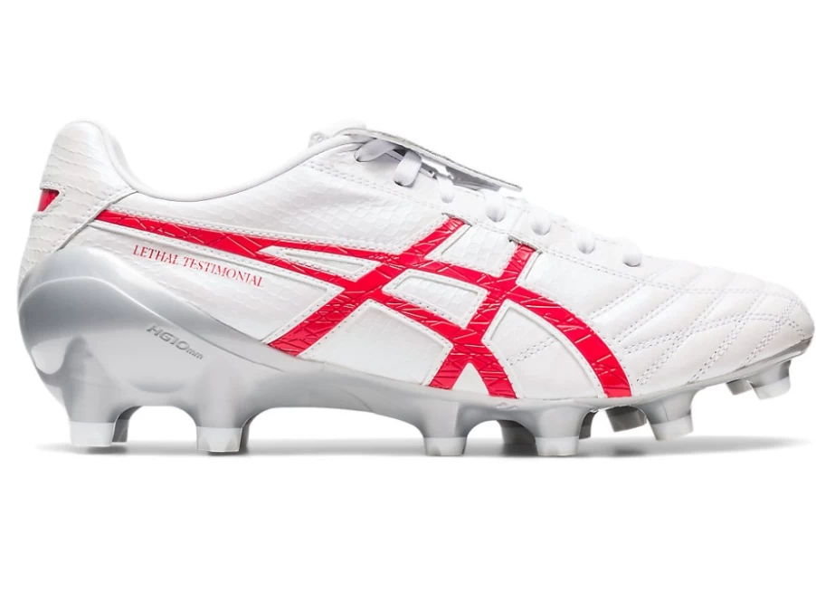 ASICS Men's Lethal Testimonial 4 Training Shoes - White/Classic Red
