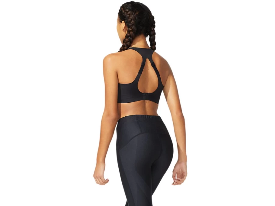 ASICS Women's Metarun Bra - Performance Black Sports Bra for Running & High-Impact Workouts