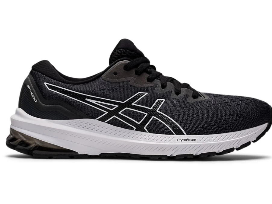 ASICS GT-1000 11 Women's Running Shoes - Black/White