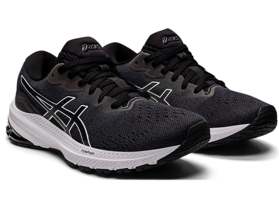 ASICS GT-1000 11 Women's Running Shoes - Black/White
