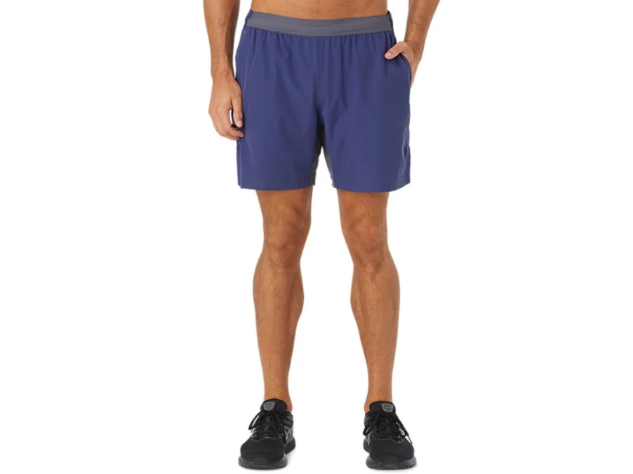 ASICS Men's Performance Shorts in Indigo Blue - Lightweight Running & Training Shorts