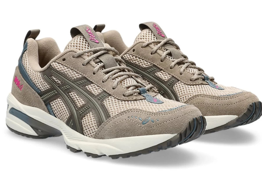 ASICS Women's Gel-1090V2 Running Shoes in Simply Taupe/Dark Taupe