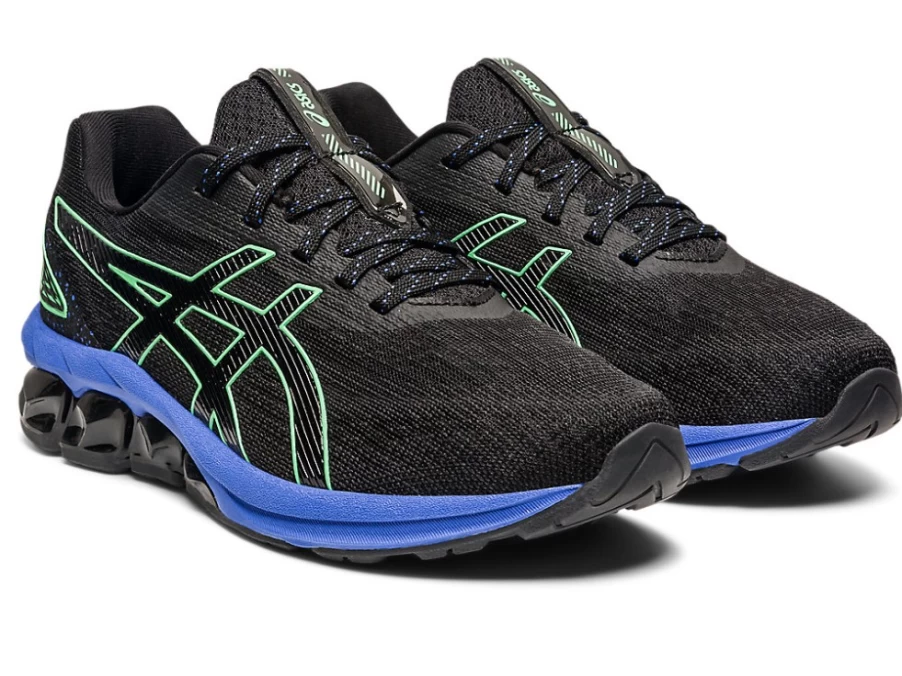 ASICS Kids Gel-Quantum 180 VII GS Running Shoes - Black/Tourmaline